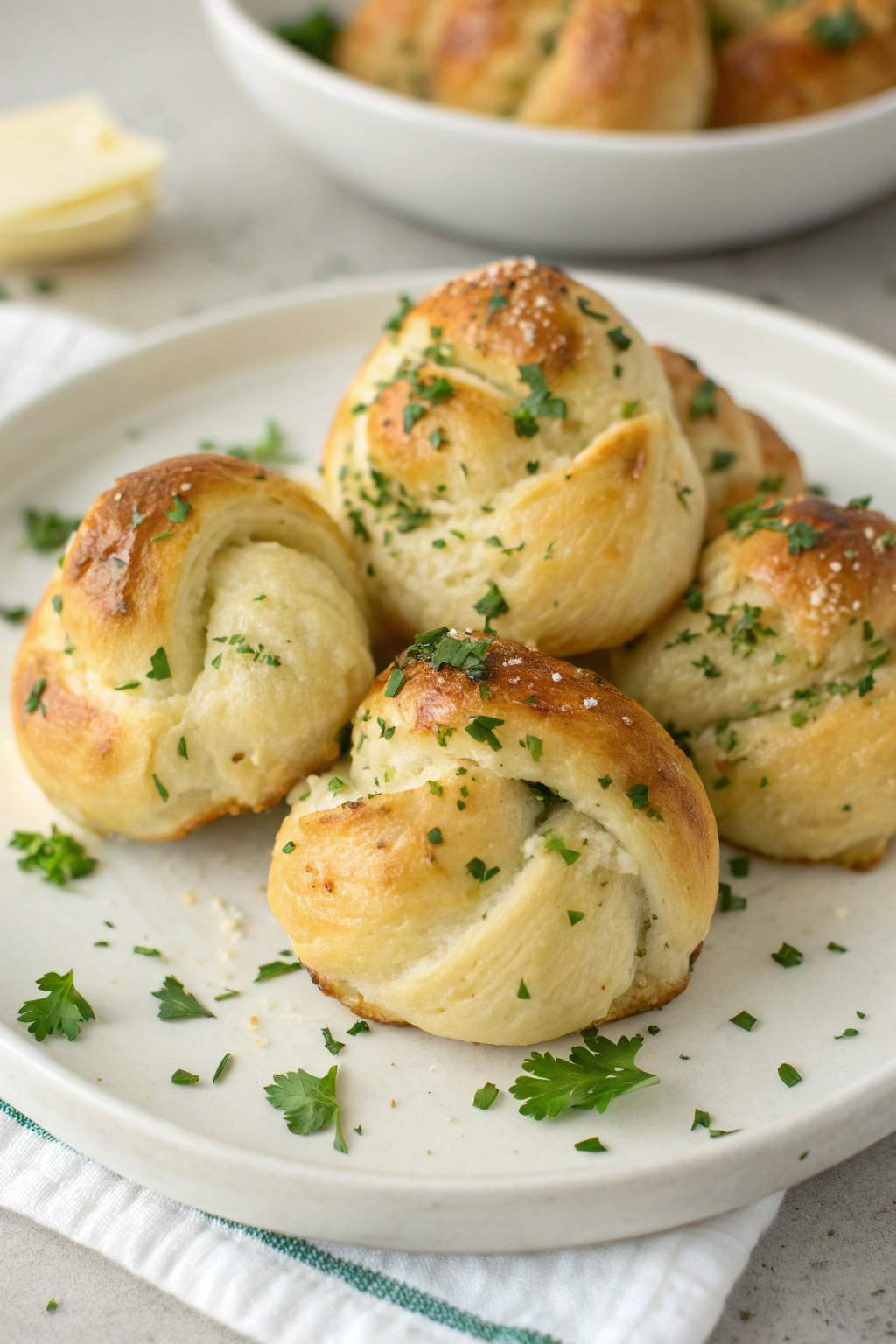 Buttery Garlic Knot Ingredients
