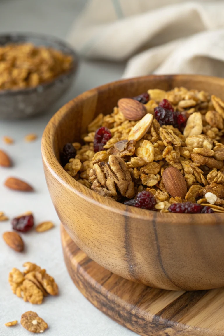 Chai Spiced Fall Granola Recipe Homemade Crunchy Snack Perfect Gift | Home Cook Legacy Chai spiced fall granola recipe homemade crunchy snack perfect gift