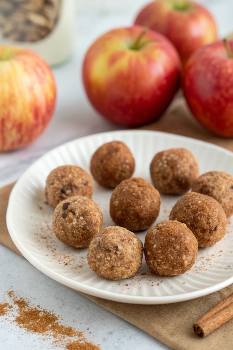 Cinnamon Apple Energy Bites | Home Cook Legacy Cinnamon apple energy bites