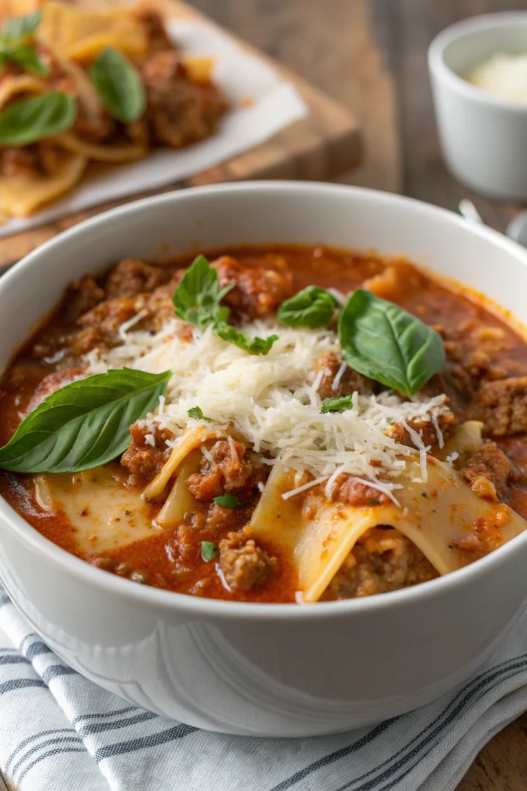 Cozy One-Pot Lasagna Soup: Creamy Cheesy Tomato Bowl Delight | Home Cook Legacy Cozy one-pot lasagna soup: creamy cheesy tomato bowl delight