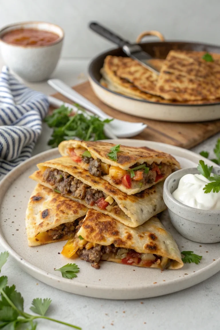 Easy Smashburger Quesadillas - Mini Kitchen Magic Recipe | Home Cook Legacy Easy smashburger quesadillas - mini kitchen magic recipe