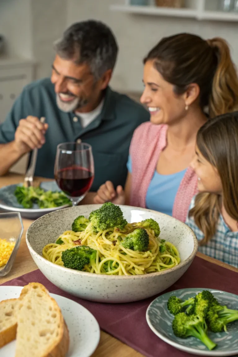 Family favorite easy healthy broccoli pasta recipe