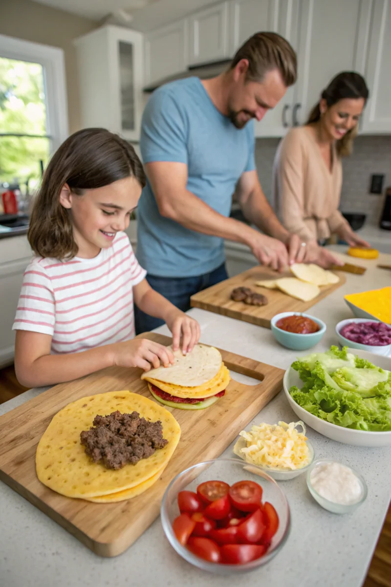 Family favorite smashburger quesadillas ingredients