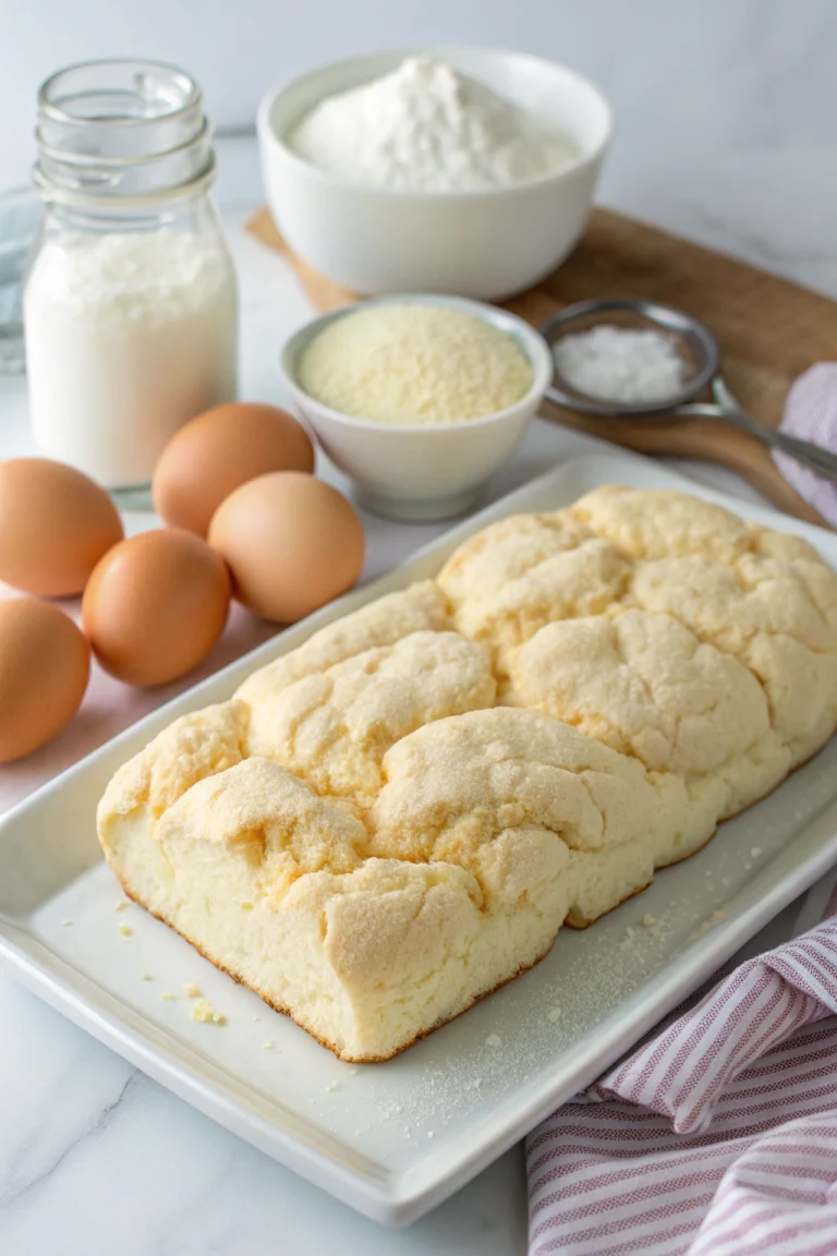 Fluffy Cloud Bread Recipe 3-Ingredient Gluten-Free Sugar-Free Loaf | Home Cook Legacy Fluffy cloud bread recipe 3-ingredient gluten-free sugar-free loaf
