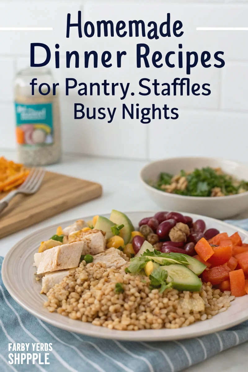 A colorful spread of ingredients for kid-friendly dinners