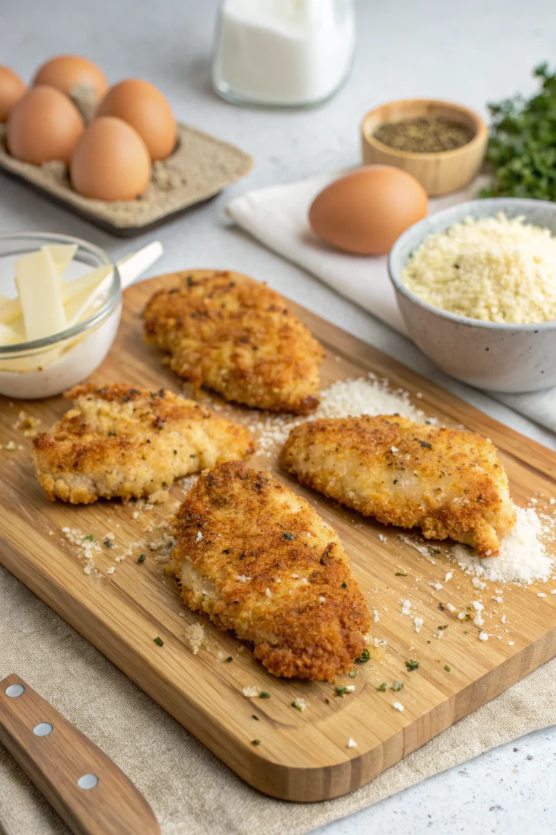 Homemade 7 Amazing Air Fryer Parmesan Crusted Chicken Recipes To Delight | Home Cook Legacy Meat seafood dinner