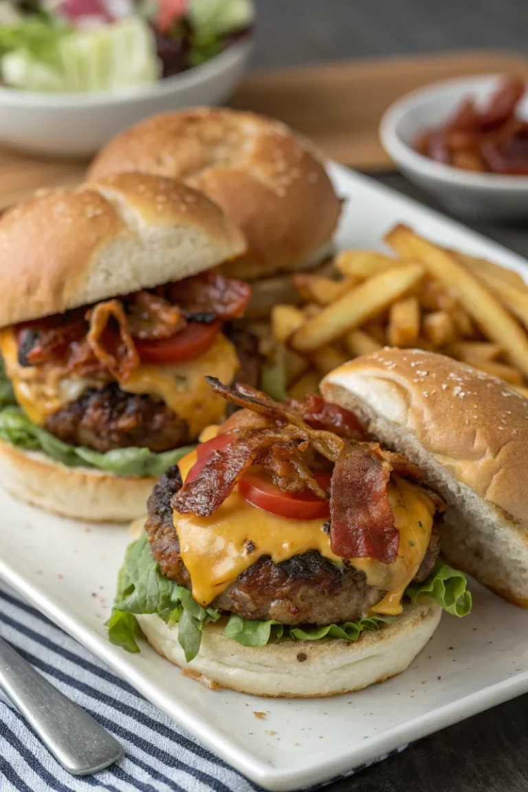 Homemade crack burgers recipe