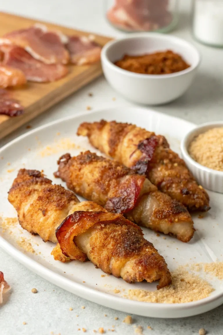 Easy Homemade Bacon Brown Sugar Chicken Tenders Recipe | Home Cook Legacy Homemade easy homemade bacon brown sugar chicken tenders recipe