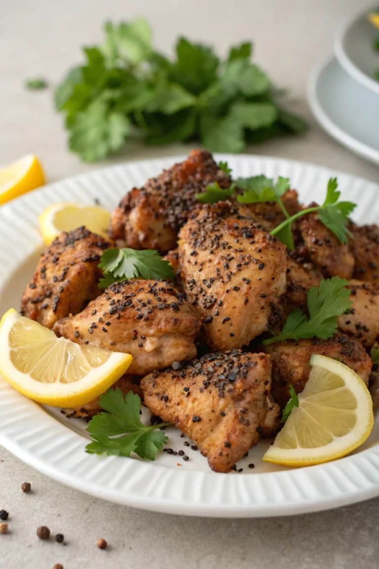 Homemade Savory Black Pepper Chicken Delight Recipe | Home Cook Legacy Homemade savory black pepper chicken delight recipe