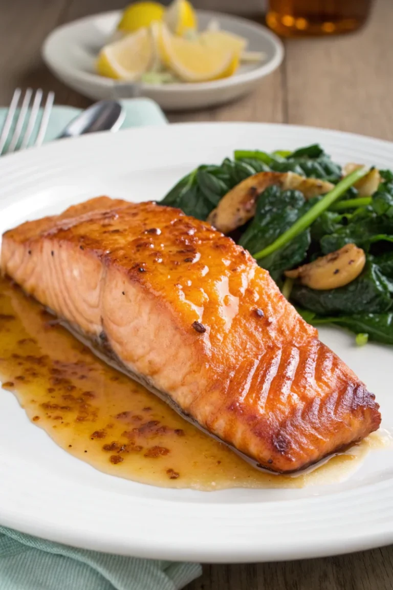 Honey Glazed Salmon | Home Cook Legacy Honey glazed salmon