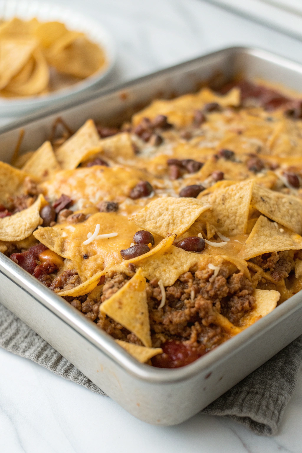 One-Pan Taco Casserole Easy Dump-and-Bake Dinner with Rice and Beans