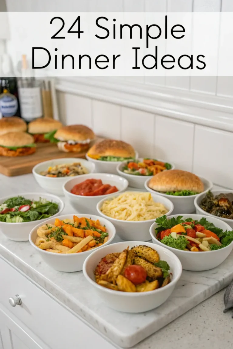 Quick 24 Simple Dinner Ideas Recipe | Home Cook Legacy Quick 24 simple dinner ideas recipe