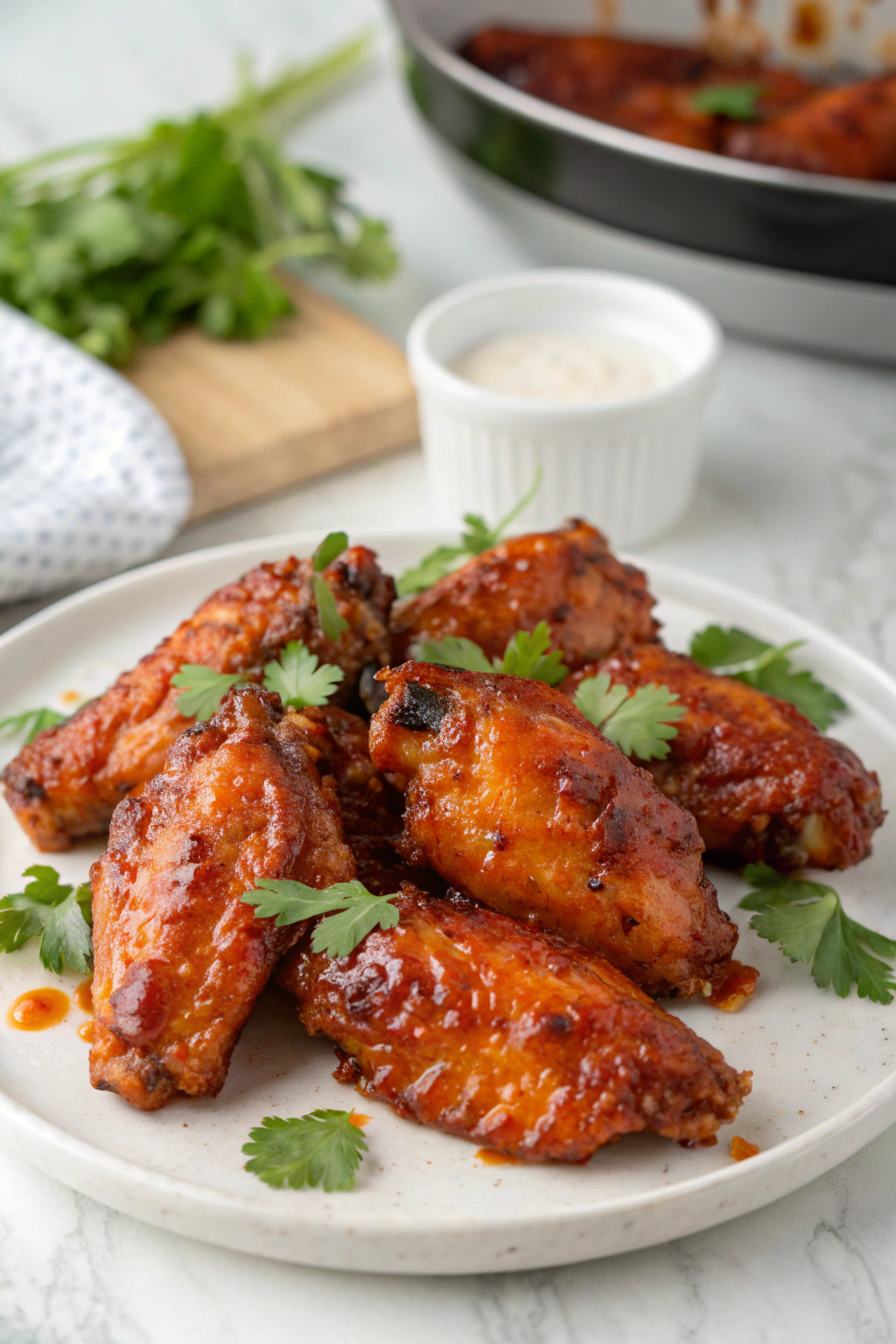 Spicy Sweet Hot Honey Chicken Wings Air Fryer Recipe | Home Cook Legacy Spicy sweet hot honey chicken wings air fryer recipe recipe photo