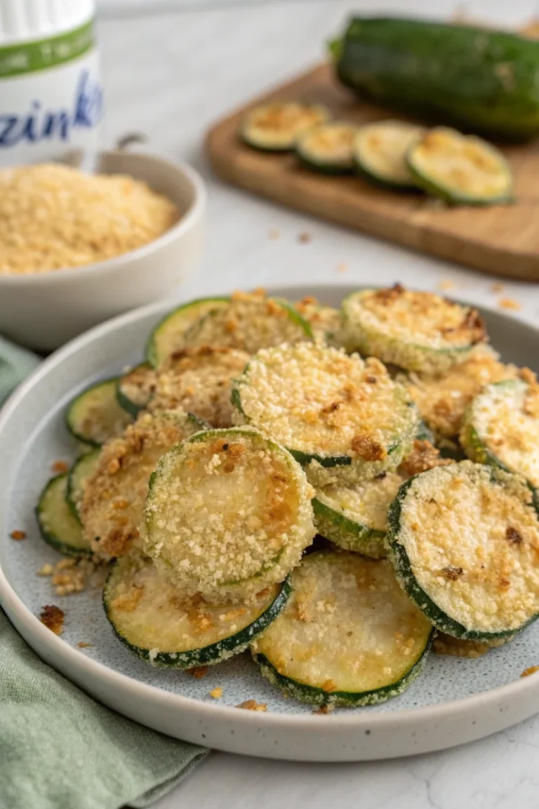 Air Fryer Garlic Parmesan Zucchini Chips In 10 Minutes | Home Cook Legacy Air fryer garlic parmesan zucchini chips in 10 minutes