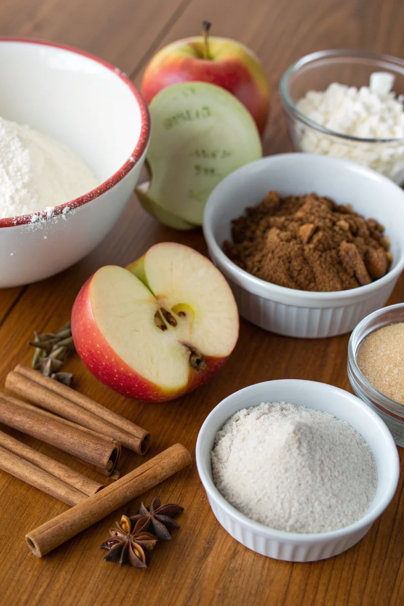 apple mug cake, healthy dessert, quick snack creative brunch-style
