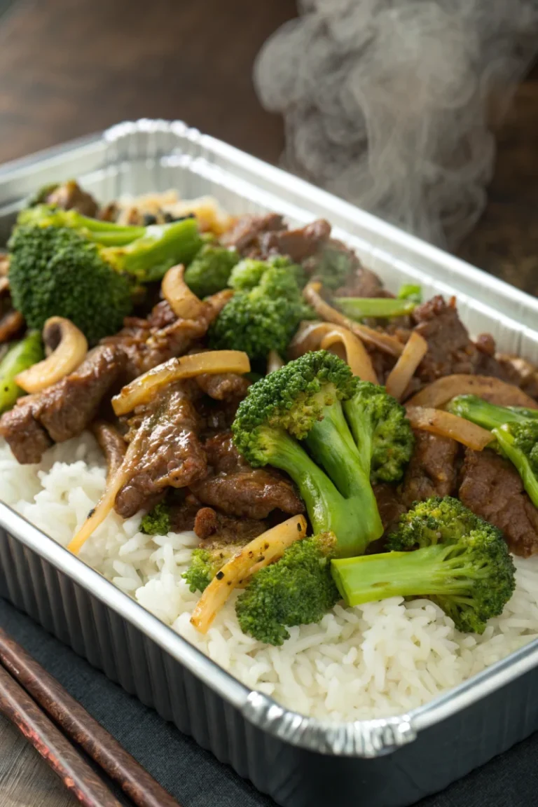 Best ever chinese beef and broccoli (one pan take-out) recipe