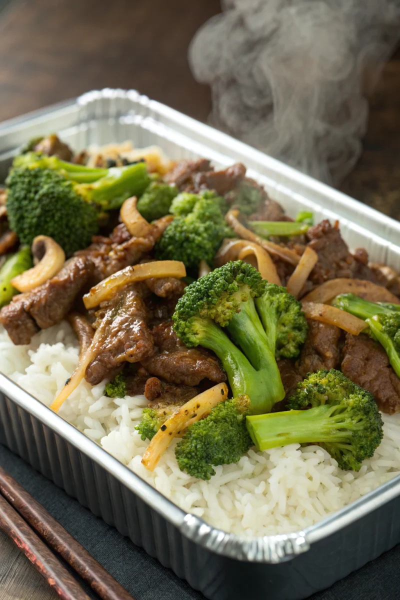 Best ever chinese beef and broccoli (one pan take-out) recipe