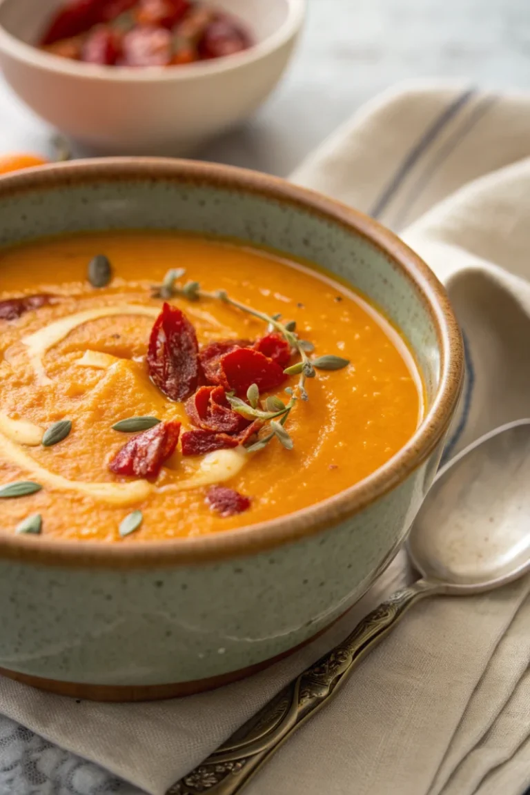 Butternut Squash Tomato Soup | Home Cook Legacy Butternut squash tomato soup