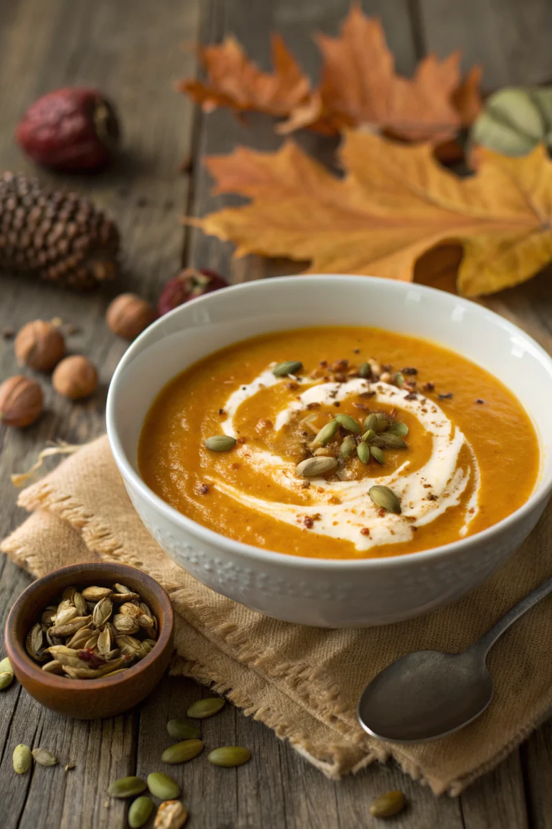 Creamy Roasted Butternut Squash Soup: A Cozy & Healthy Fall Recipe