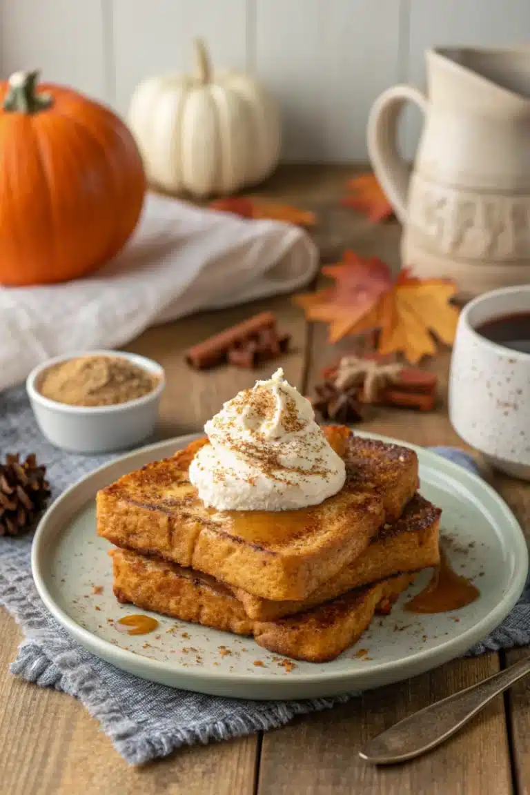 Delicious Pumpkin Spice French Toast Recipe For Cozy Fall Mornings | Home Cook Legacy Delicious pumpkin spice french toast recipe for cozy fall mornings