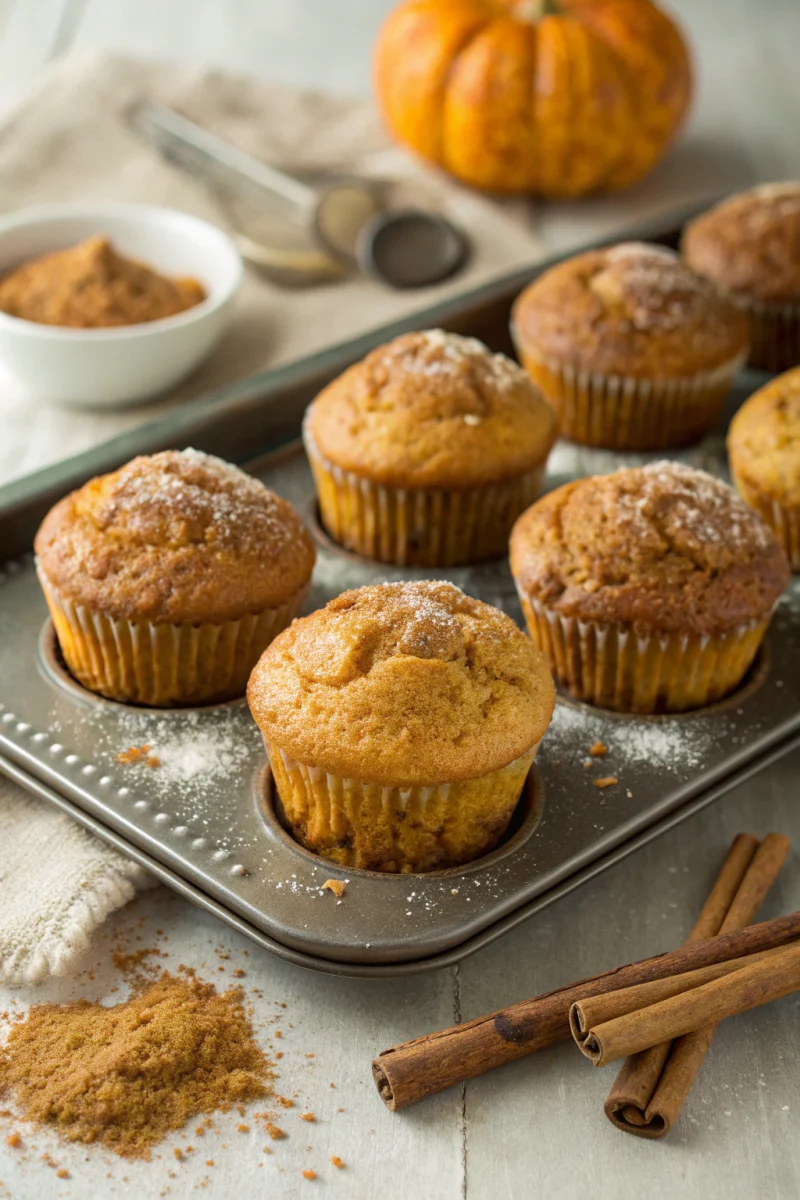 Easy Fluffy Pumpkin Muffins Recipe For A Perfect Fall Breakfast | Home Cook Legacy Easy fluffy pumpkin muffins recipe for a perfect fall breakfast