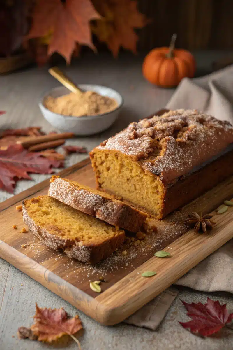 Easy moist pumpkin bread recipe: your go-to for cozy fall mornings & snacking