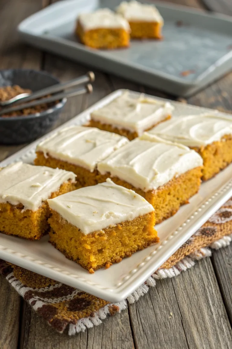 Easy Pumpkin Bars With Cream Cheese Frosting: A Perfect Fall Dessert | Home Cook Legacy Easy pumpkin bars with cream cheese frosting: a perfect fall dessert