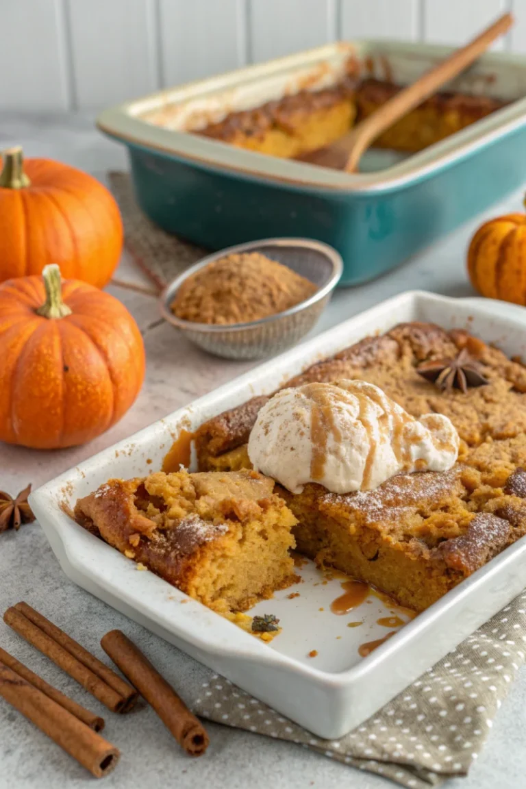 Easy Pumpkin Dump Cake Recipe: Quick Fall Dessert For Any Occasion | Home Cook Legacy Easy pumpkin dump cake recipe: quick fall dessert for any occasion