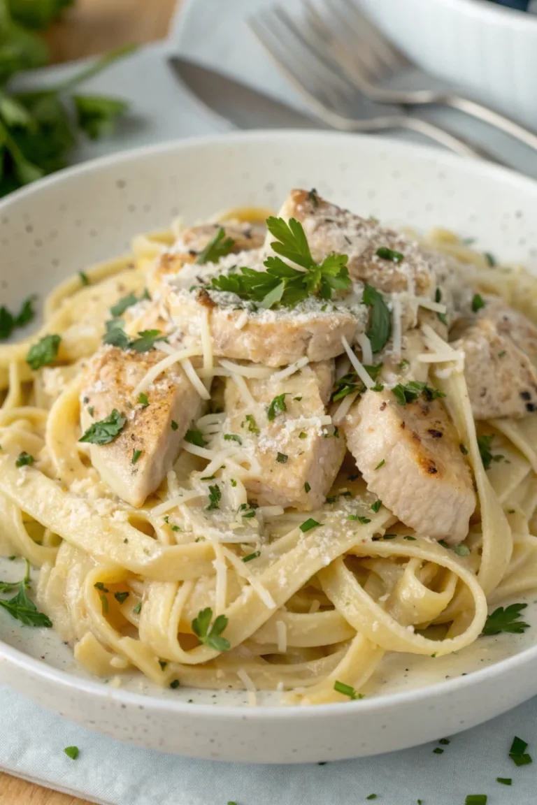 Best High Protein Garlic Parmesan Chicken Pasta (2025 Recipe) | Home Cook Legacy Family favorite high protein garlic parmesan chicken pasta recipe (creamy & clean eating)