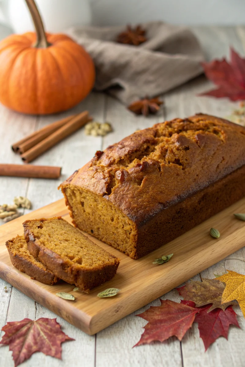 Healthy Pumpkin Bread Recipe: Moist, Spiced, & Wholesome Fall Treat