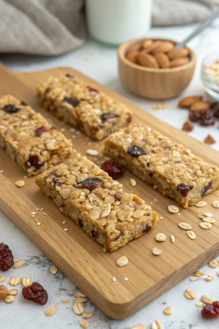 Homemade granola bars