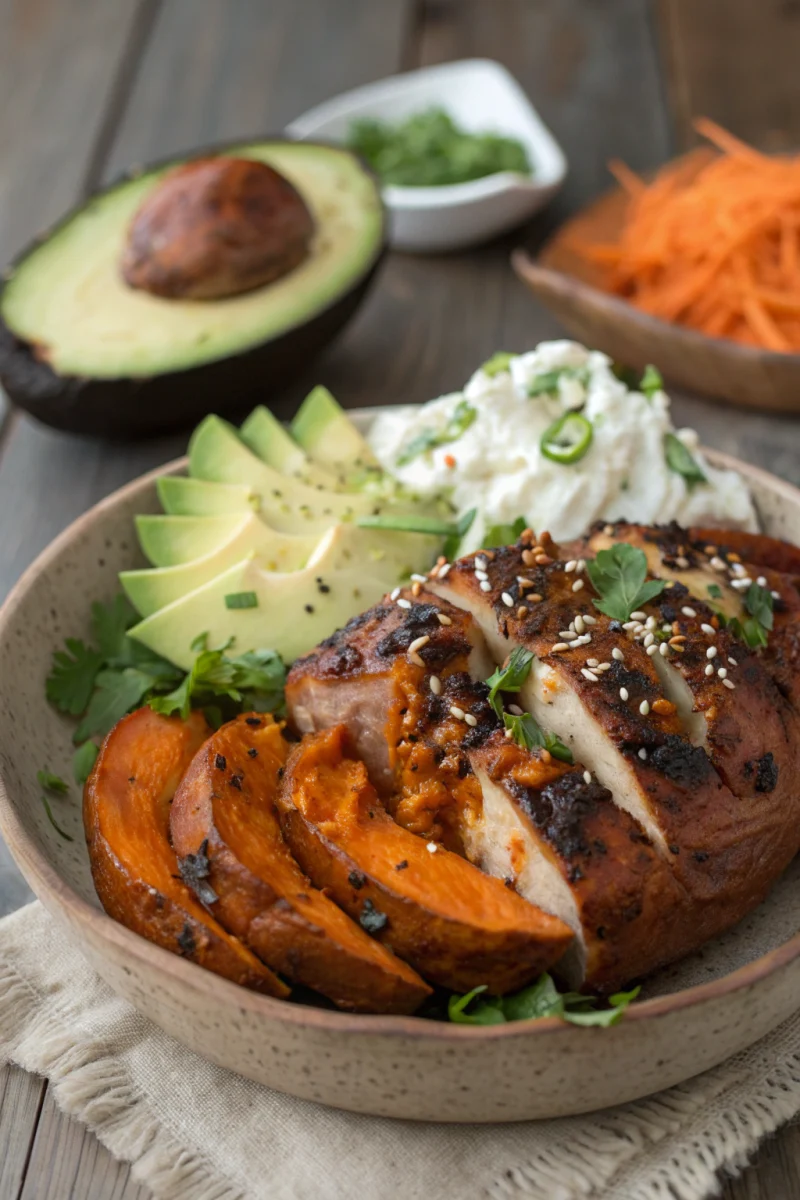 Grilled bbq chicken