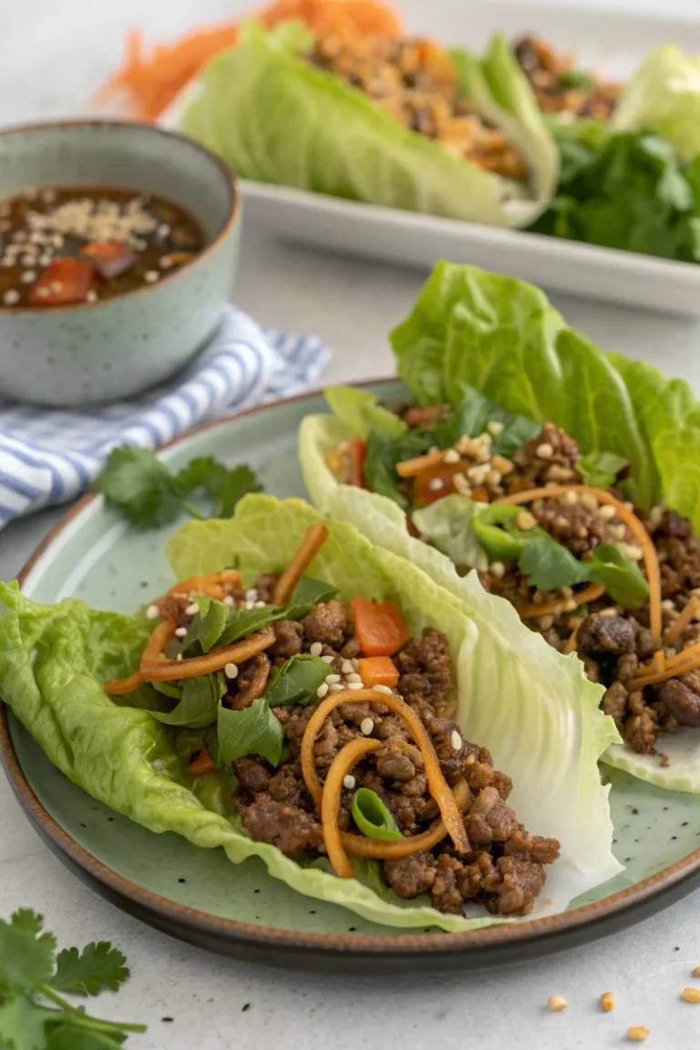 Irresistible Savory Ground Beef Lettuce Wraps With Asian Inspired Flavors Recipe | Home Cook Legacy Irresistible savory ground beef lettuce wraps with asian inspired flavors recipe