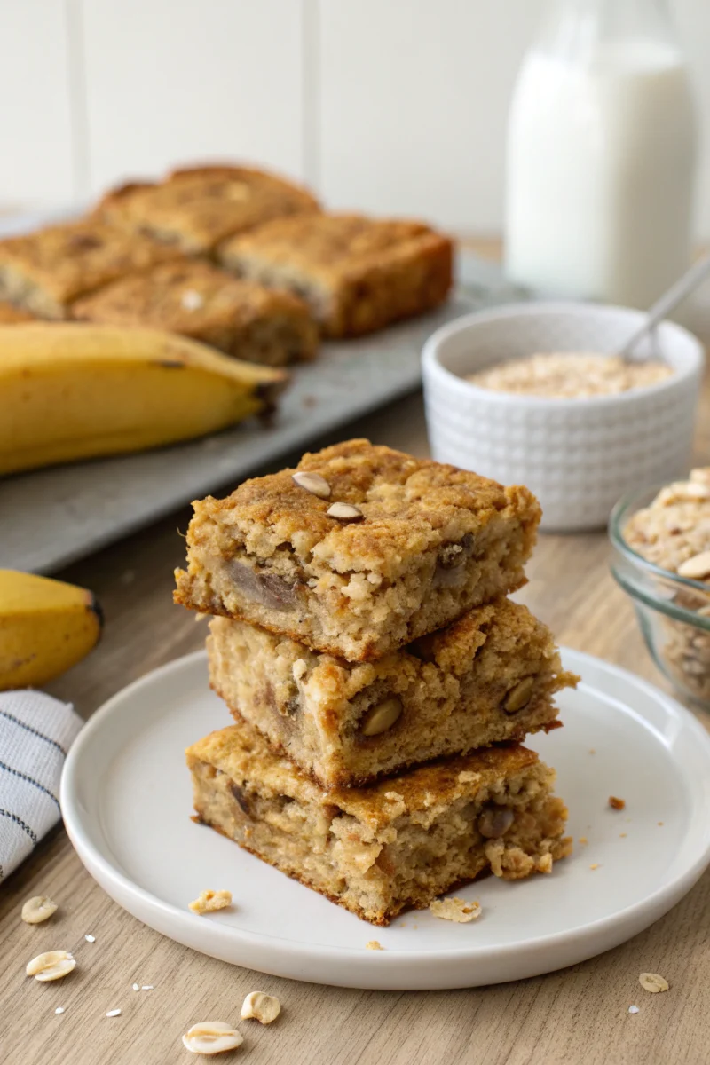 Oatmeal Banana Bars