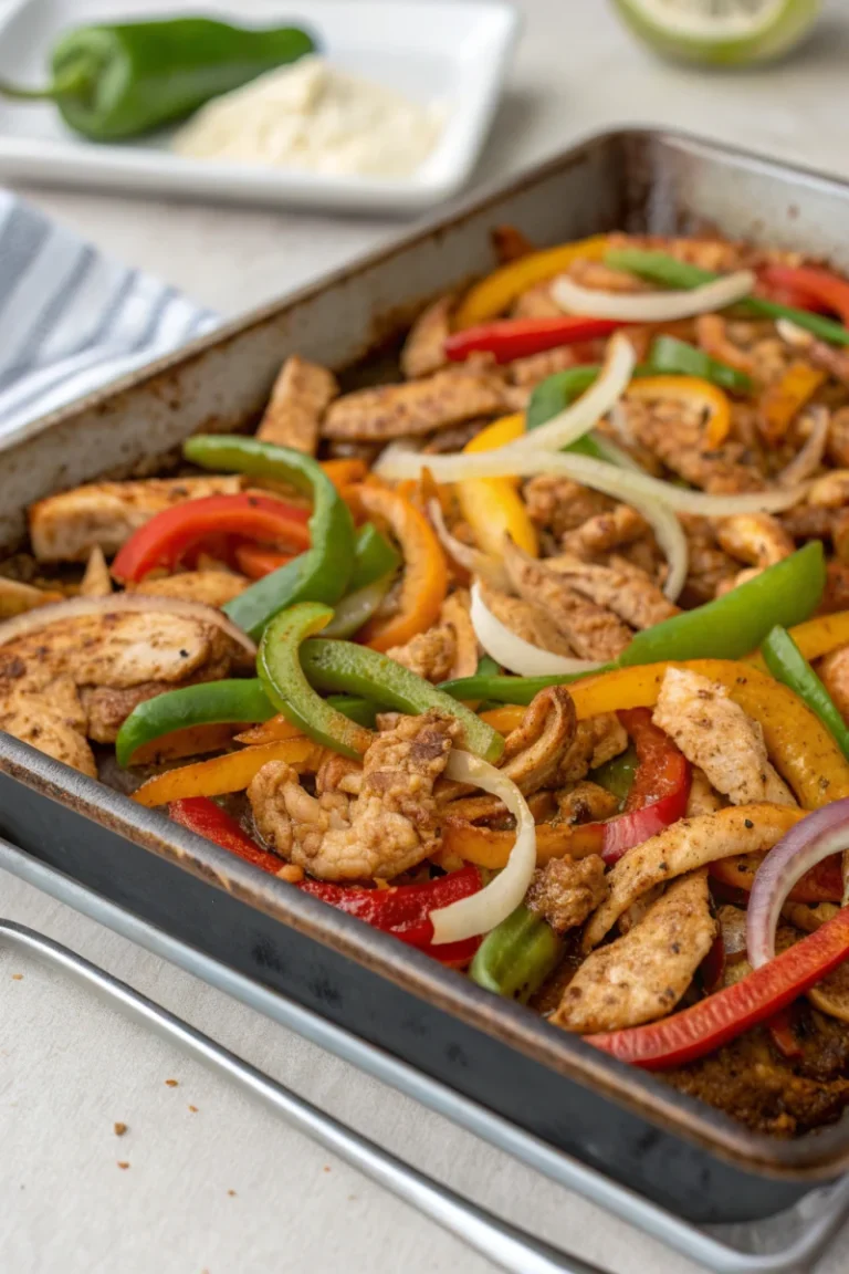 Sheet Pan Chicken Fajitas | Home Cook Legacy Sheet pan chicken fajitas