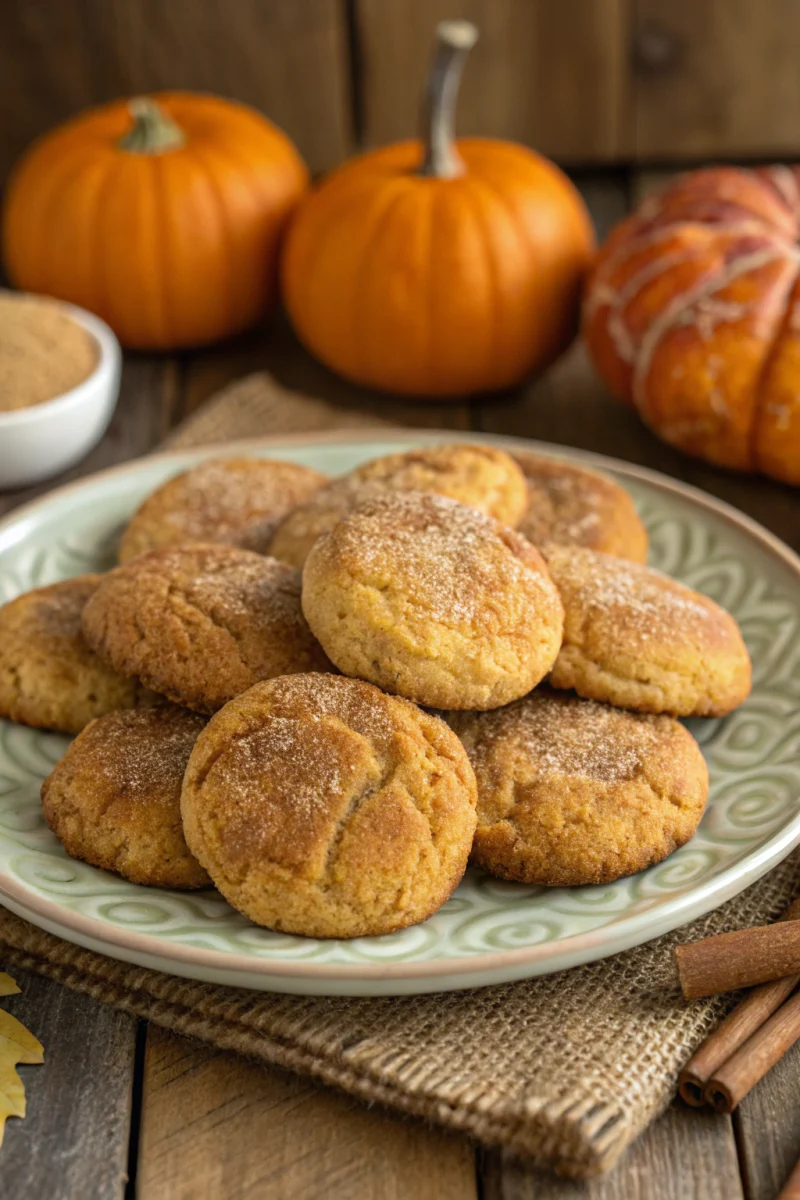Soft & Chewy Pumpkin Snickerdoodle Cookies: Your New Favorite Fall Treat