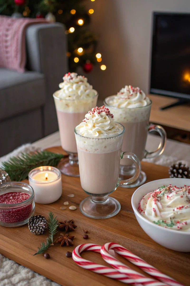 3 decadent white hot chocolate recipes for a luxurious christmas movie night
