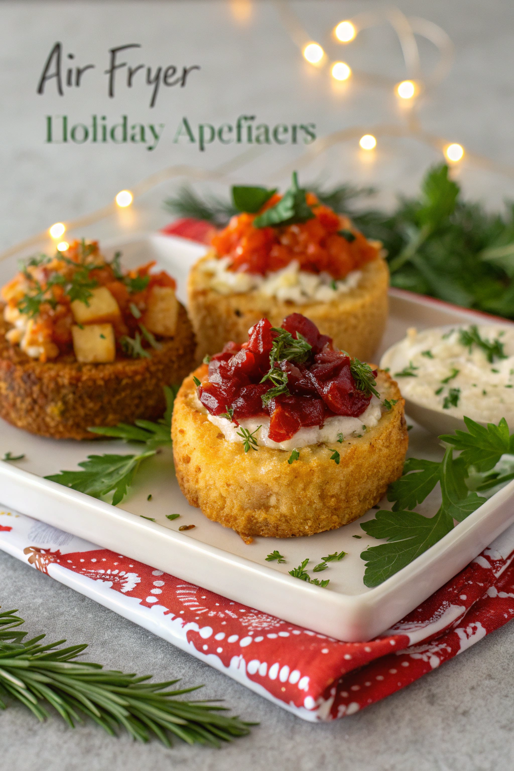 3 delicious air fryer holiday appetizers