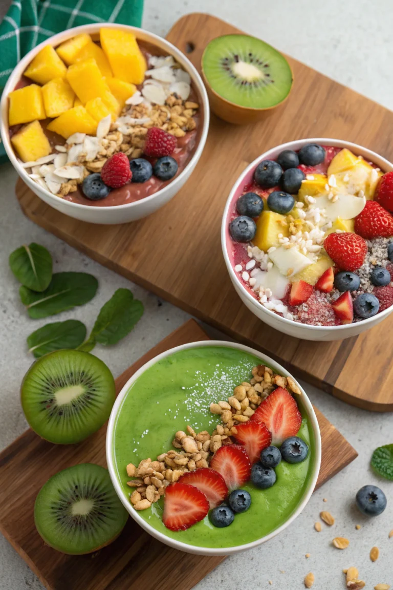 3 Delicious Smoothie Bowls | Home Cook Legacy 3 delicious smoothie bowls