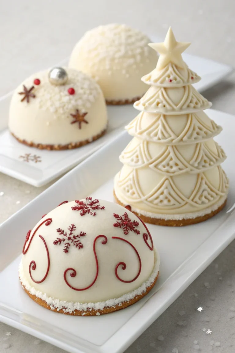 3 Elegant White Chocolate Christmas Desserts That Look Bakery-Perfect | Home Cook Legacy 3 elegant white chocolate christmas desserts that look bakery-perfect