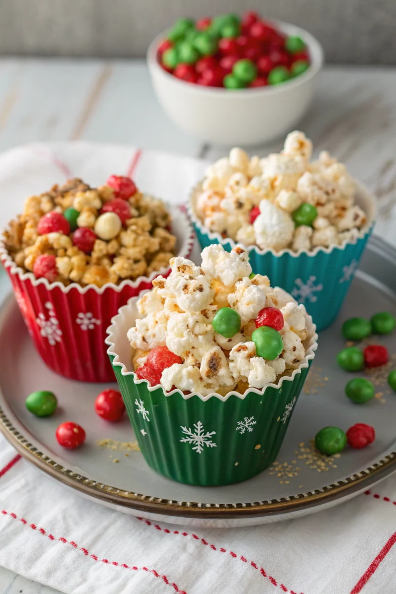 3 festive christmas popcorn snack mixes kids will devour in minutes