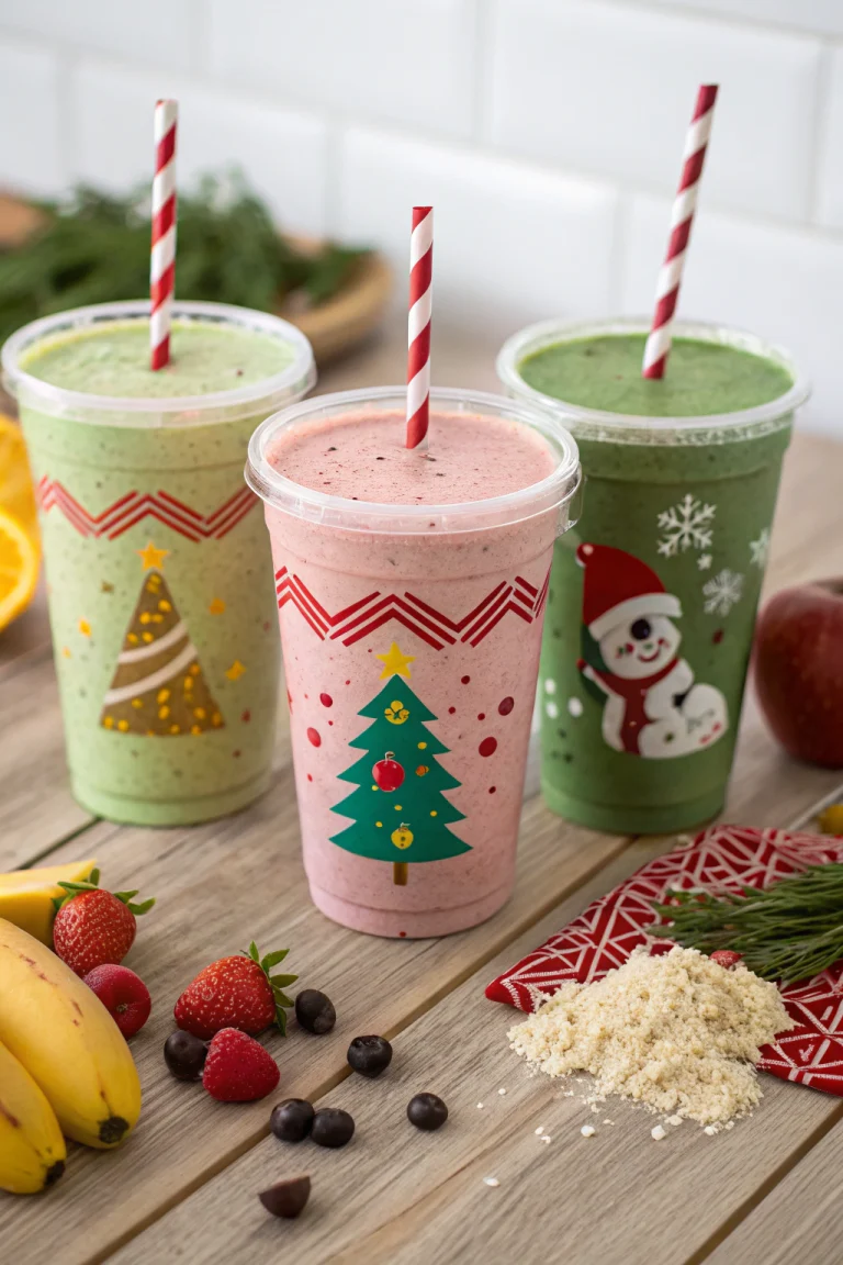 3 Holiday Protein Smoothies | Home Cook Legacy 3 holiday protein smoothies