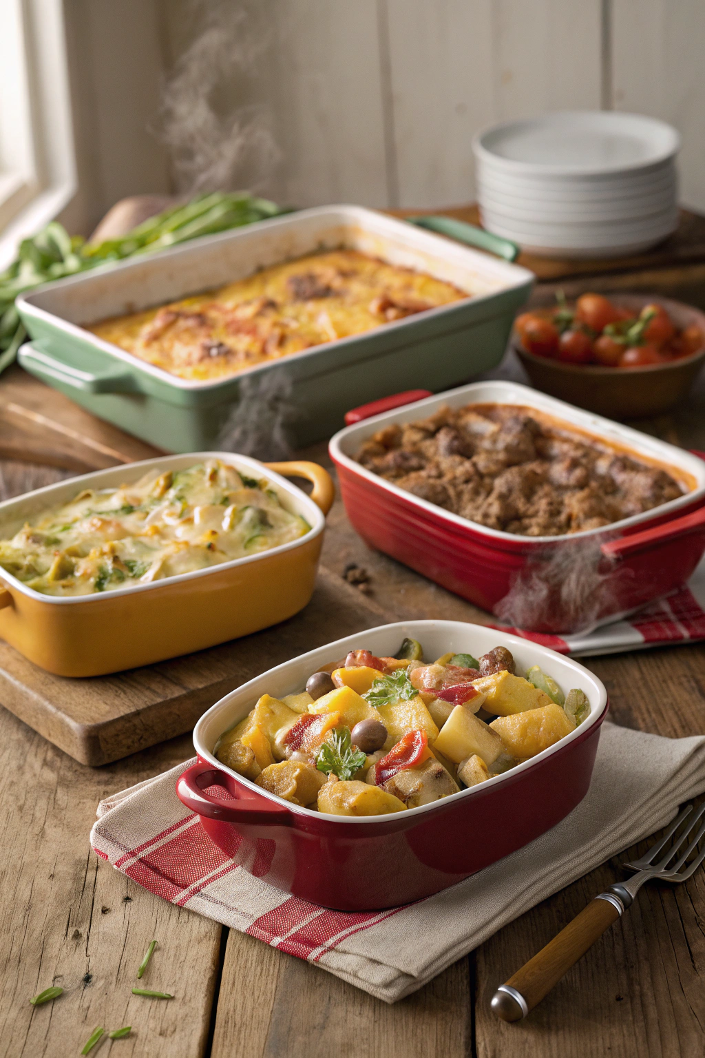 4 comforting casserole dinners