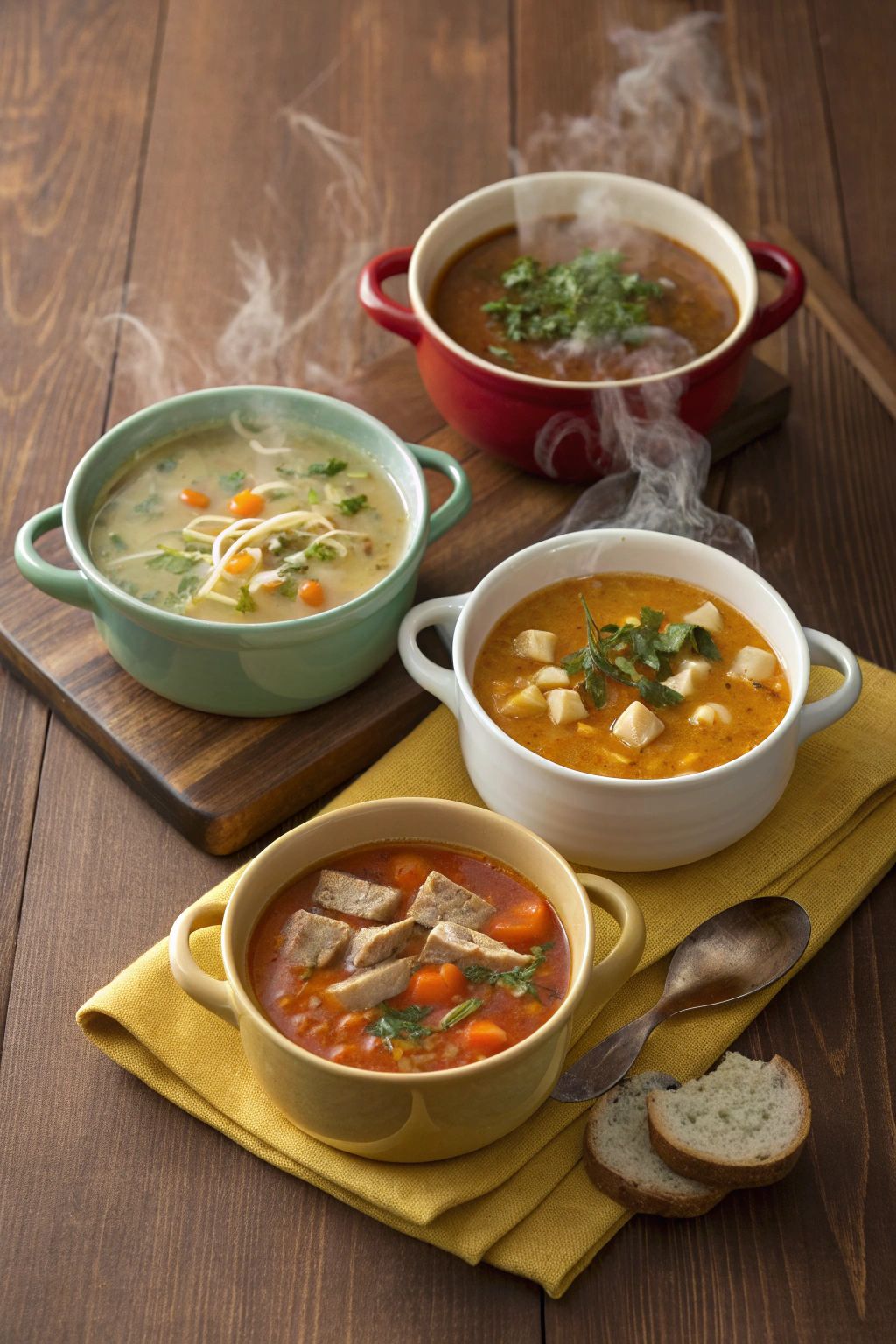 4 cozy one-pot soups