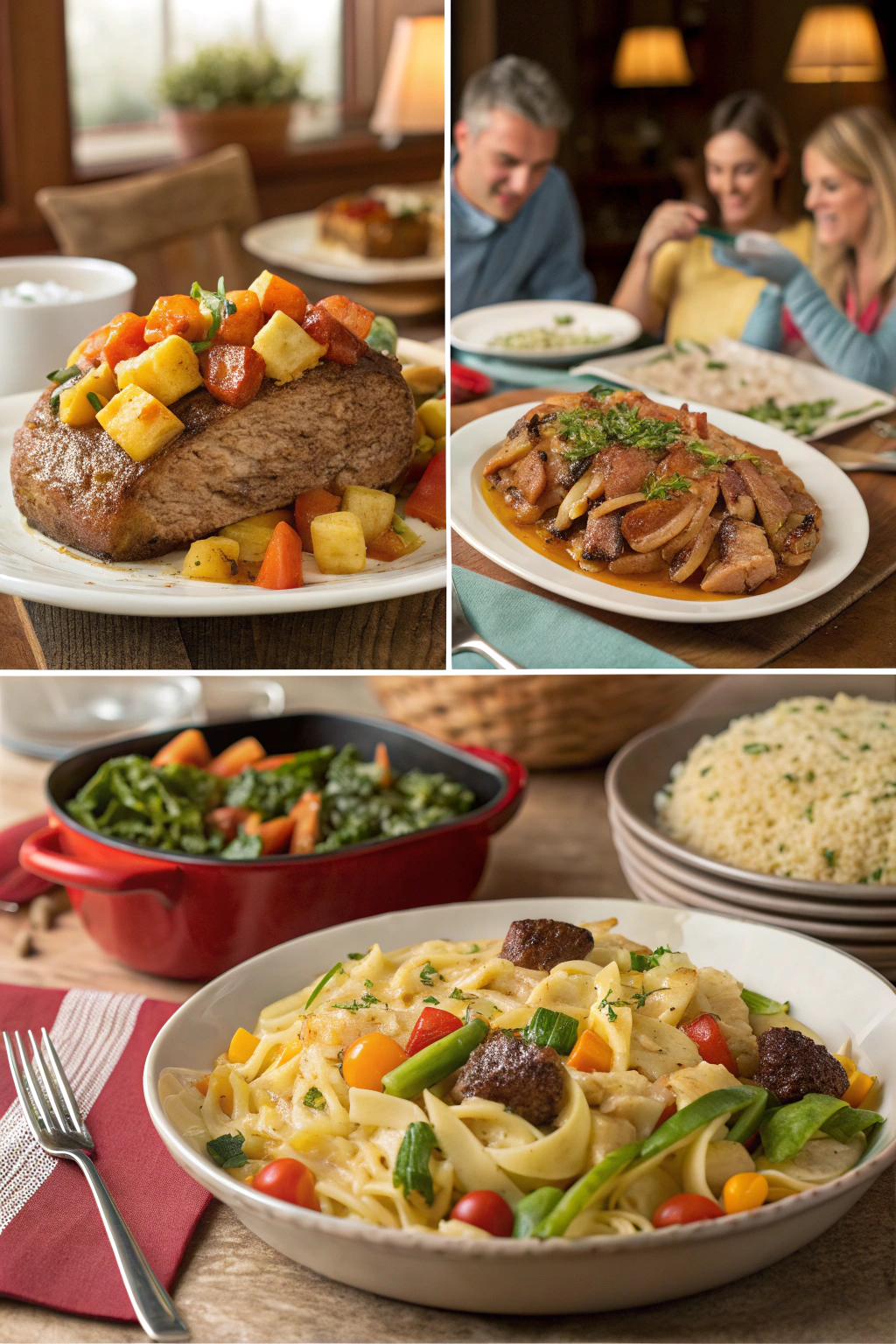 4 delicious family dinners
