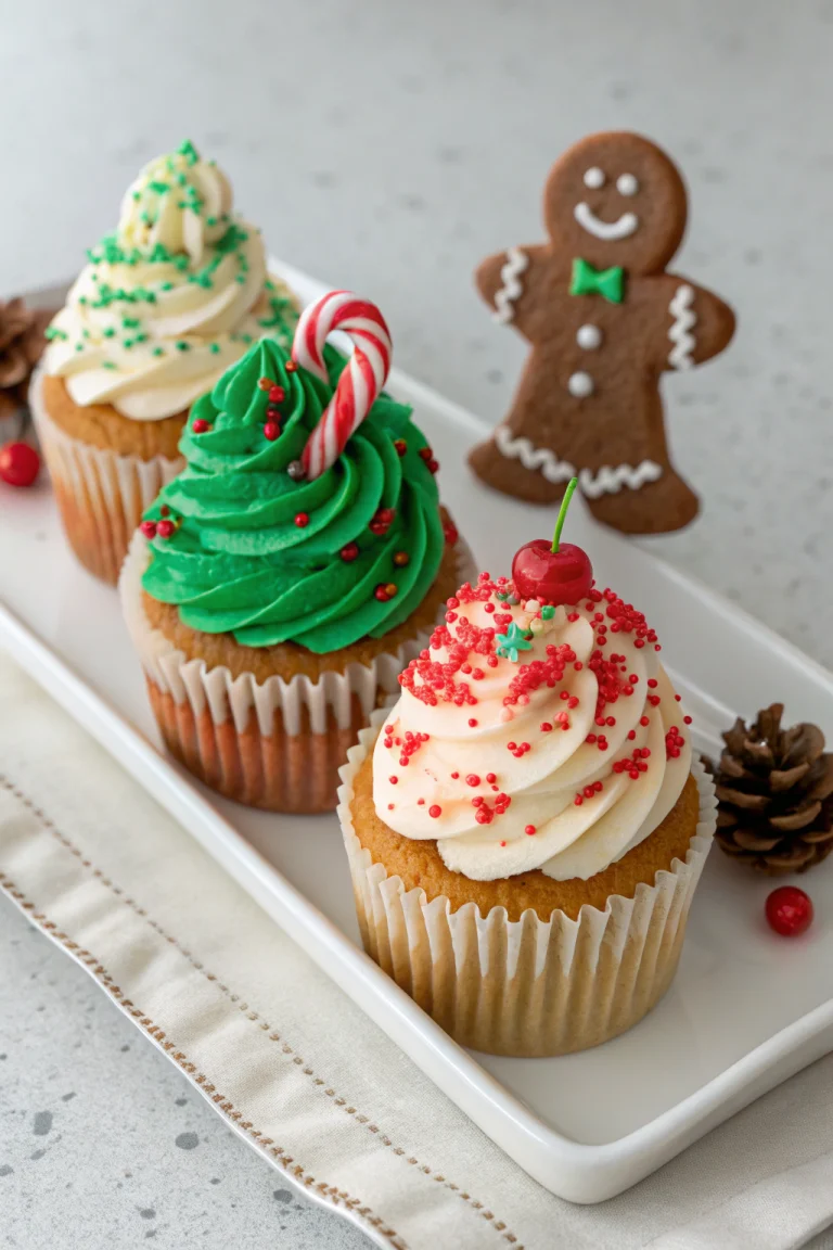 4 Fluffy Christmas Cupcake Ideas | Home Cook Legacy 4 fluffy christmas cupcake ideas