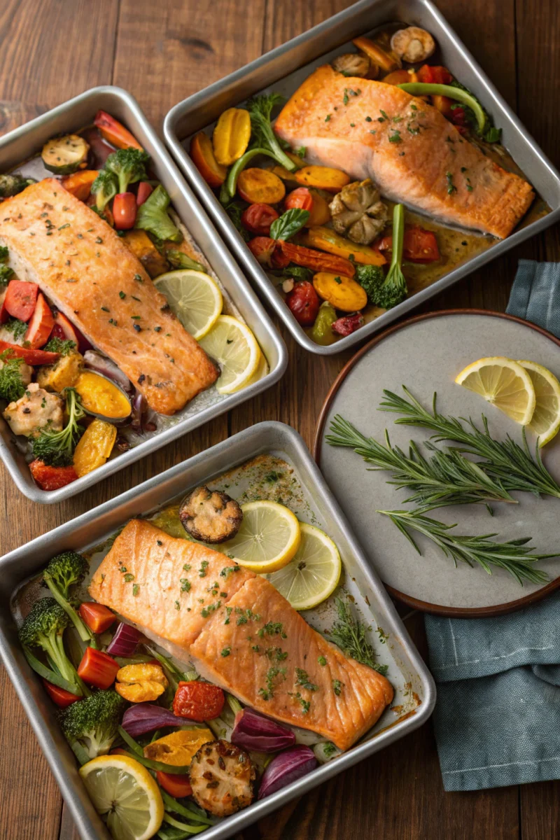 4 powerful sheet pan salmon christmas dinners for lighter holiday evenings