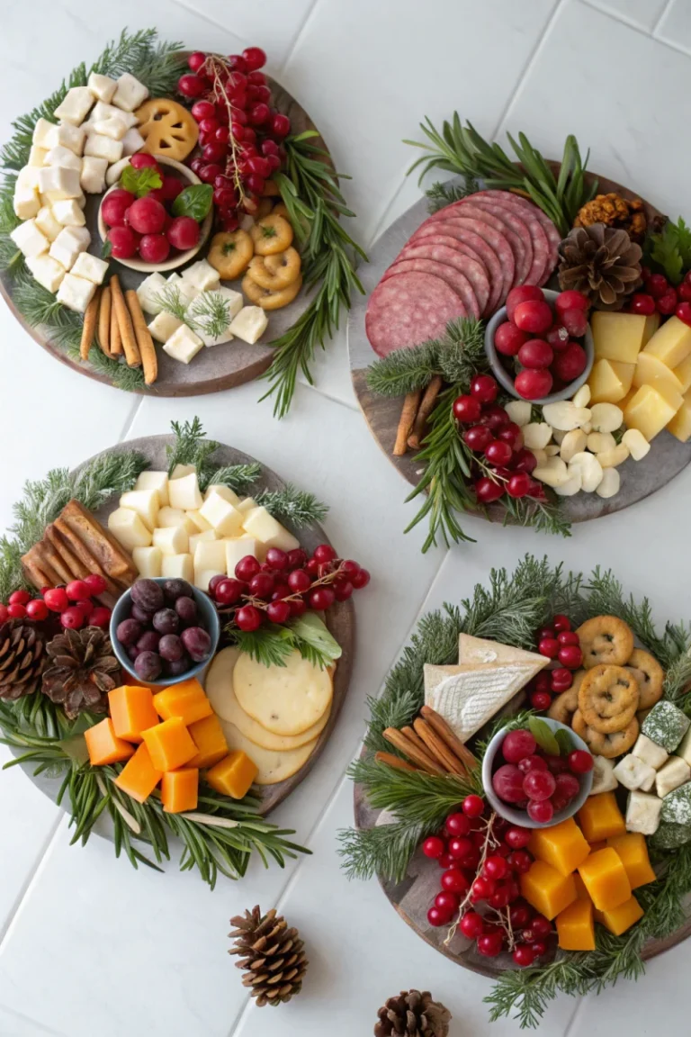 5 festive charcuterie wreath boards for an eye-catching christmas centerpiece