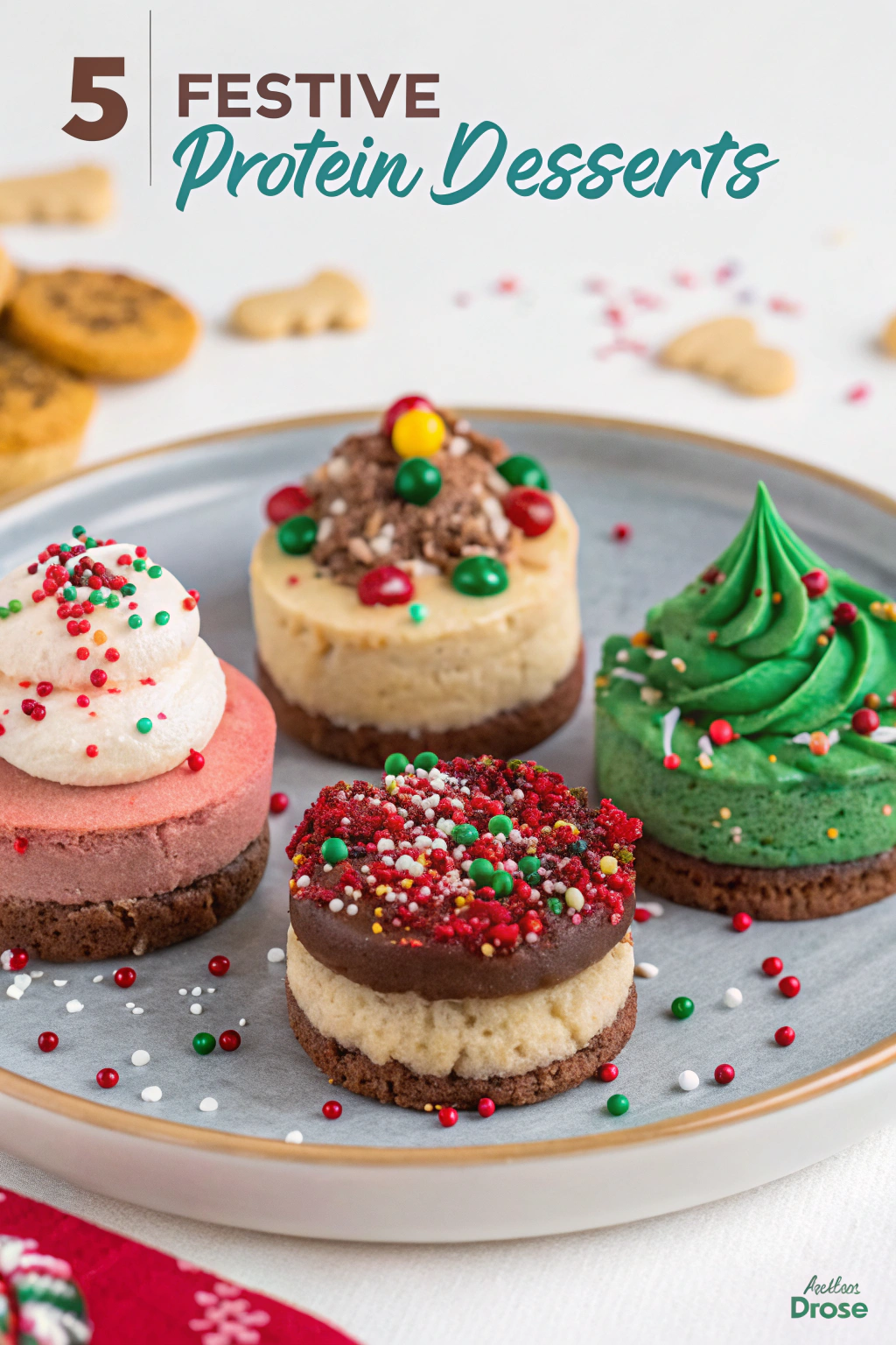 5 festive protein desserts