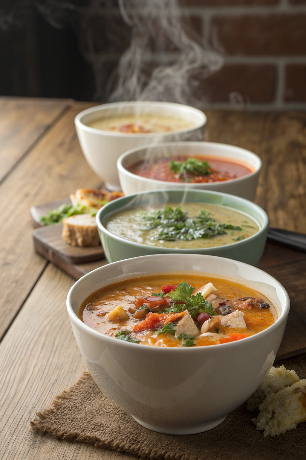 5 high protein winter soups